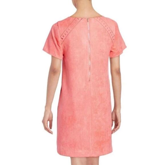 Lord & Taylor Design Lab Faux Suede Mini Dress - Picture 2 of 9